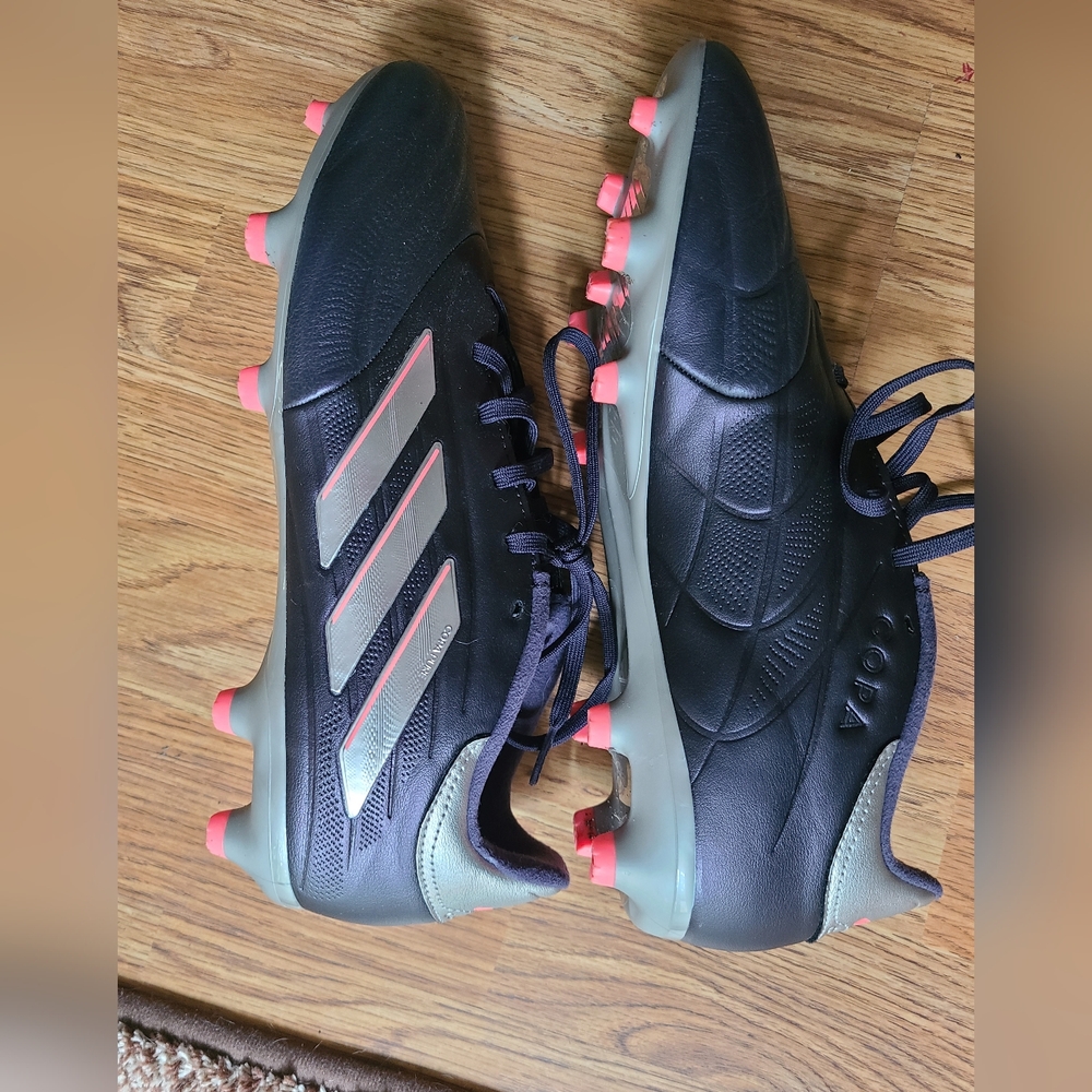 Adidas COPA Pure 2 League FG Black Soccer Cleats